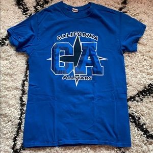 2019-20 California all stars blue shirt